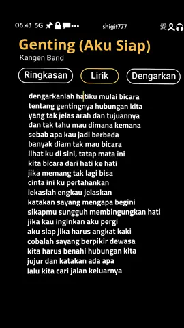 Membalas @sakinahmawaddah069 viral gak nih😅 #fyp #kangenbandlovers #gentingakusiap #liriklagu_sad2 #liriklaguviral #SarimiIsi2LebihEnakBray 