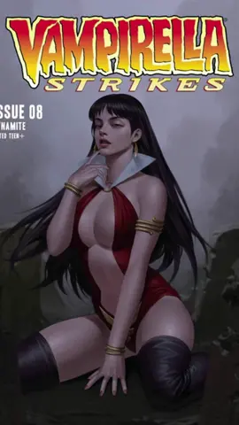 Vampirella Strikes #8 comes out now from Tom Sniegoski and Jonathan Lau. Swing by your LCS to get a copy. #tomsniegoski  #vampirella  #jonathanlau
