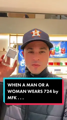 WHEN A MAN OR A WOMAN WEARS 724 by MFK . . . #fragrance #perfume #parfum #men #man #woman #women #foryou 