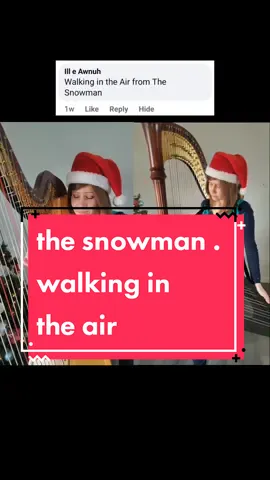 I found this super cool pedal effect and instantly knew it would be perfect for this song 😄 #christmas #carol #merrychristmas #thesnowman #walkingintheair #harptok #ELECTRICharptok #electricharp #harp #music #salviharps #deltaharp #lyonhealyharps @SalviHarps @lyonhealyharps 