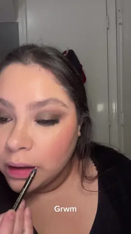Trying to get out of my comfort zone! And actually post! I had to cut the original audio my husband was talking the whole time #grwm #makeup #nars 