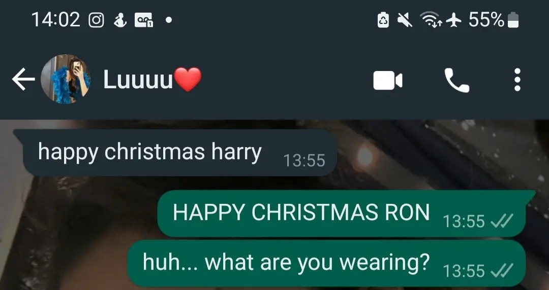 by now it's already a tradition to do this @luiza 🦋 #fyp #happychristmasharry 