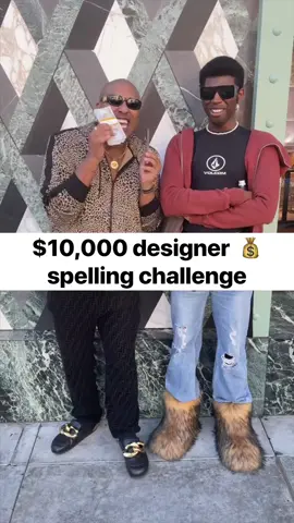 💰 $10,000 if you spell these designer brands correctly 😱
