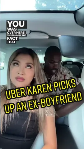 Uber Karen picks up an ex-boyfriend #comedy #funny #uber #chinese #karen #exboyfriend #rideshare 