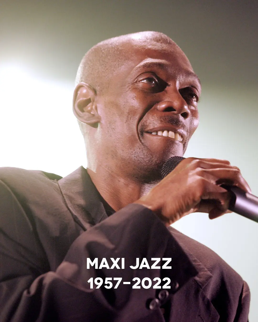 RIP Maxi Jazz 🖤 dance music has lost a true icon. Our thoughts are with this friends, family, and band.  #maxijazz #faithlessinsomnia #godisadj #faithless 