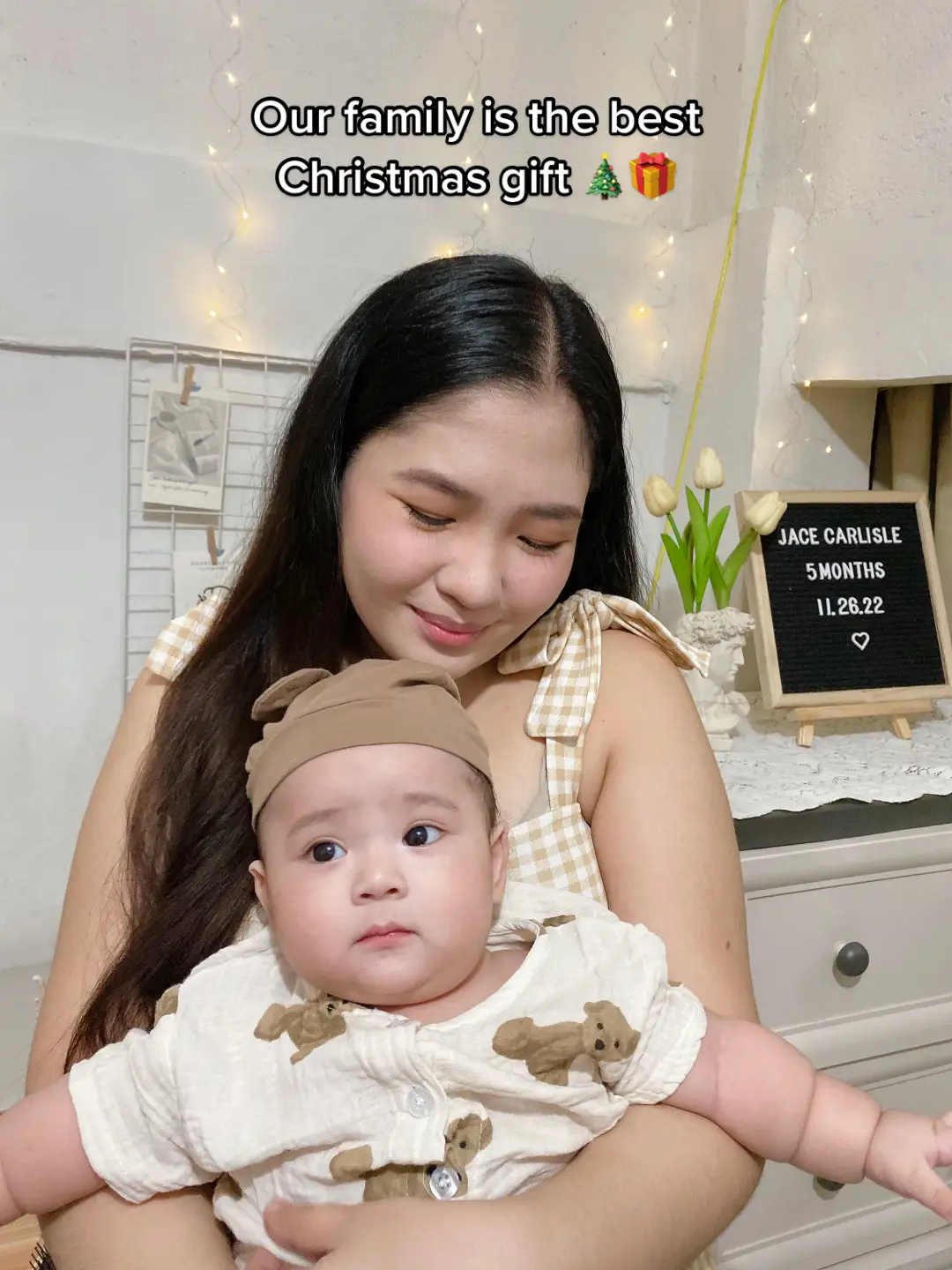 Merry Christmas everyone 🎄🙏🏻 #merrychristmas #firstchristmas #foryou #cutebaby 