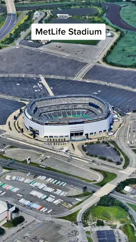 Nova York/Nova Jersey - MetLife Stadium - Estádio do New York Giants e New York Jets, o local foi inaugurado em 2010, com capacidade para 82.500 pessoas e tem gramado artificial #metlifestadium #football #estadioscopadomundo #united2026 #united2026 #copadomundo #estadio