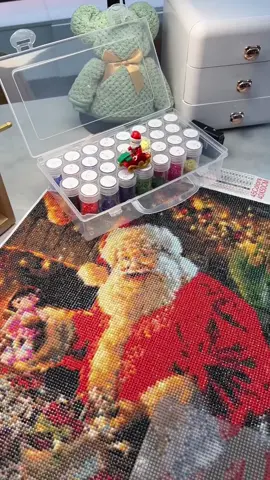 Merry Christmas😘#diamondpainting #satisfying #relax #foryoupage #fyp #foryou 