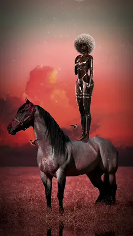 #CapCut Digital art by me. #blackgirltiktok  #digitalart  #afrofuturism 
