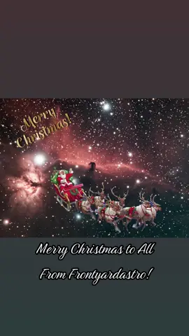 Merry Christmas to All! Hope you have a wonderful day! Clear Skies to all my Astronerd Family. #astronerds #astrophotography #merrychristmas #skywatcher #svbony #zwo 