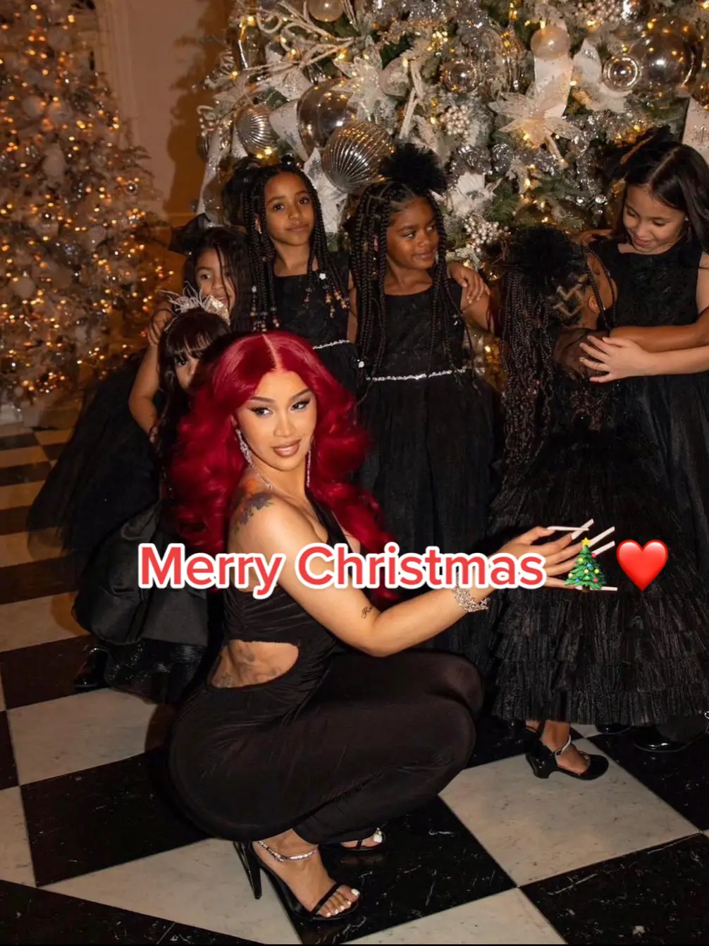 Merry Christmas to you guys❤️ #cardib #bardigang #fyp #cardi 