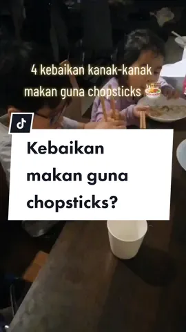 Kebaikan makan guna chopsticks#malaysianinnorway #malaysianlivinginnorway🇳🇴 