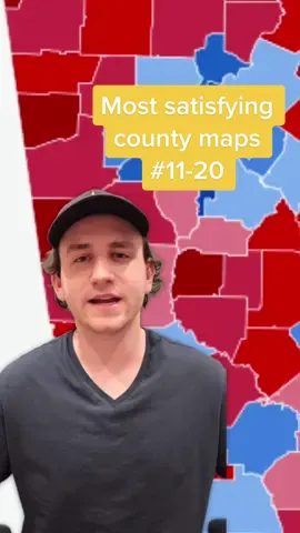 Most satisfying county maps (Part 4) #County #USA #Maps #Greenscreen 