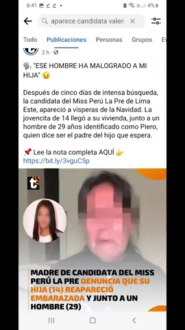 Eduquen a sus hijos adolescentes,  mucha comunicación y la responsabilidad es de los padres.  las redes sociales influyen mucho, hay hombres con malas intenciones.  #noticias #noticiaperu #noticiaperuanas #adolescentes #padresdeadolescentes #peru #viral #responsabilidad #missperu 