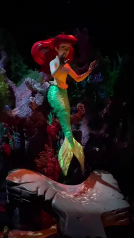 Ariel in Under the Sea at Magic Kingdom #ariel #littlemermaid #waltdisneyworld #disneyworld 