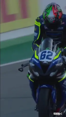 A winner in his debut #WorldSSP season! 🏆 Stefano Manzi was on FIRE when he took his and Triumph's maiden World Supersport victory in Race 1️⃣ at Portimao 🔥 #PRTWorldSBK 🇵🇹 #WorldSBK #Motorcycle #Motorsport #Racing #Motor #sportsontiktok 