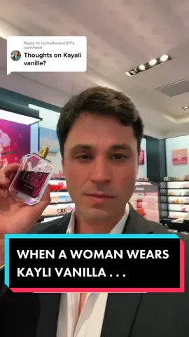 Replying to @rachelbrown311 WHEN A WOMAN WEARS KAYLI VANILLA . . . #fragrance #parfum #perfume #woman #women #girls #foryou #fyp 