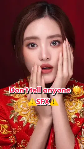 Shh don't tell anyone 🤫 ⚠️SFX⚠️Fake Blood⚠️ #sfx #sfxmakeup 