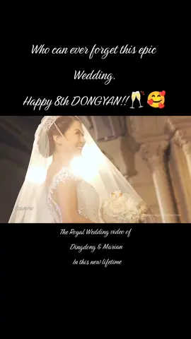 Who can ever forget this epic Wedding. HAPPY 8TH ANNIVERSARY DONGYAN!🥂🤗 #8thanniversary #marianrivera #dingdongdantes #dingdong #marian #dongyan #fyp #weddinganniversary #fypシ #FORYOU #viral #trending #xyzbca  #foryoupageofficiall #izanvro 