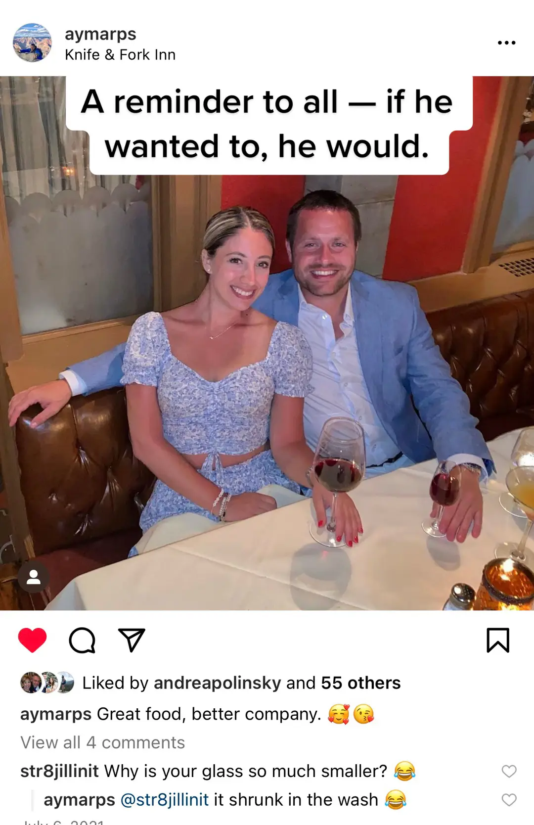 Alix Earle was really out here reminding all women to get what they deserve. 🥳 thanks for showing me off, @aymarps 🤍 #docwifelife #alixearle #alixearlebreakup #marriedlife #newlyweds 