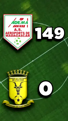 LA MAYOR GOLEADA DE LA HISTORIA - 149 a 0 #futbol #goleada #pirplu #mayorgoleada #madagascar