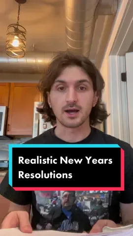 People set insane New Years resolutions, so I’m here to start the trend of setting very realistic New Years resolutions #fyp #foryou #newyears #newyearsresolution #KAYKissCountdown 
