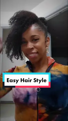.....Heyyy My Pretty Gilrs! I've been doing this hair style lately so-easy...  🧸Stay Cozyyy ✌🏾 #naturalhair #naturalbeauty  #naturalhairstyles #washandgo  #twistout #highbun #protectivestyles 