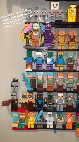 #legominecraft #minifigure #fyp #legotiktokers #Minecraft #lego find a minifigure that we dont have in our collection and win a minecraft lego prize 