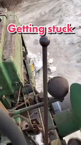 Another adventure with the Spiess fam! And the drive out into the woods wasn’t much better  with all the snowdrifts on the trails lol. Even when stuff like this happens, it’s still a bit fun deep down when you get to work the throttle and brakes, just like tractor pulling! #tractor #snow #truck #wood #antique #antiquetractortok #antiquetractors #oldtractor 