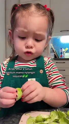Masak terakhir 2022 di temenin anak bayiku nyiangin sayuran brussels sprout semacam kol mini.. Walaupun beres nya se-abad tapi aku nikmatin banget setiap waktu yg aku habiskan sama Hasya… 🥹🥰😍 sampe kadang aku gak bisa nahan tawa karena dia kepalanya smp miring- miring, mulunya manyun 😭🥹😂😂 #balita #anak #sayur #masak 