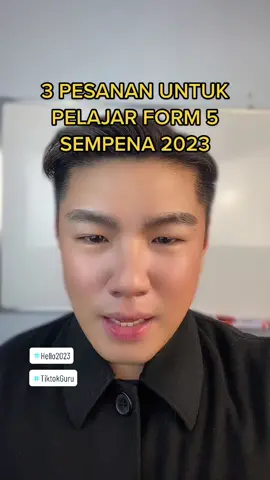 Happy New Year 2023! #Hello2023 #TiktokGuru #PTTI #SirRace #JomBelajar #LearnOnTikTok #SPM #Batch05 #YearOnTiktok2022 #ForYou #PandaiPandaiLahHidup #NewYear 