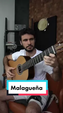 Pocket version of Malagueña. #malagueña #guitar #violão #spanishguitar #flamenco 