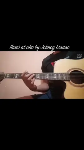 Ikaw at ako by sir @johnoydanao #guitarcover #lyrics #opm #guitartutorial #music #guitartok #happynewyear2023 