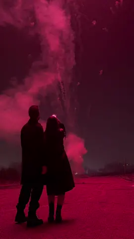Will cherish this moment forever ❤️ #newyearseve #couplegoals #fireworks