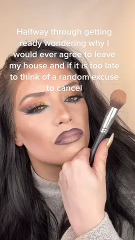 I do this every single time. #relatablevideos #whydidiagreetothis #regrettingmydecisions #ihateleavingmyhouse #gettingready #makeupvideoss #relateablecontent #relateablemakeup #makeupvideostiktok #relateabletiktok #funnytiktoks #funnymakeupvideo 