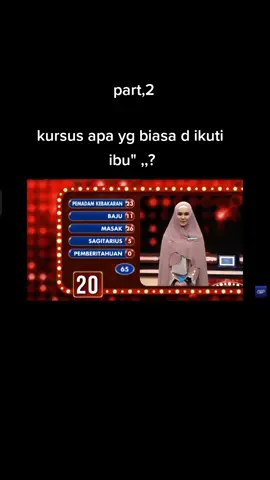 #kuis #fyp #omes #fypシ #family100 #ngakak #hiburan #kartikaputri #geregtv kursus apa yg biasa d ikuti ibu