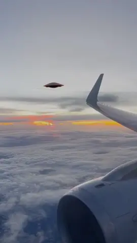 UFO 目擊機航乘客回顧，UFO witness recall the incident #ufo #alien #sky #scene #sunset #clouds #missile #scene #ufoキャッチャー #飛碟 #外星人 