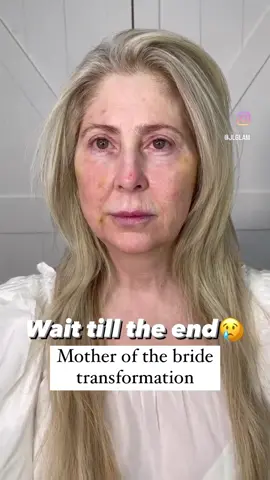 JLGLAM transformation #motherofthebride #mob #wedding #weddingtiktok #weddingday #makeuptransformation #matureskinmakeup #hairandmakeup #fyp #foryoupage #ama #artistmakeupacademy 