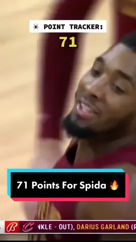 Donovan Mitchell was in rare form tonight 🤧 71 PTS, 8 REB, 11 AST 🤯🤯 #NBA #basketball #Spida #DonovanMitchell #clutch 