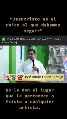 Para ver la misa completa visita la pagina official del padre Arturo cornejo en YouTube.  #padrearturocornejo #padrearturocornejooficial #iglesiacatolica #catolicos #homilia