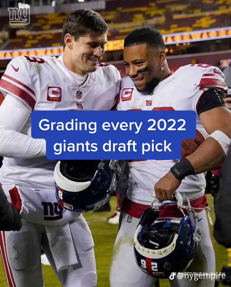 Thoughts? Good draft! #good #draft #nfl #giants #saquon #thimas #neal #feet #2022 #viral @nygiants #like #share #follow 