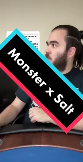 Replying to @Liam/Shezzer I think he likes it. #monsterenergy #energydrink #monster #energy #salt #challenge #mixed #combination #caffeine #caffeineaddict #funny #reaction #craignotcreg #fypシ 