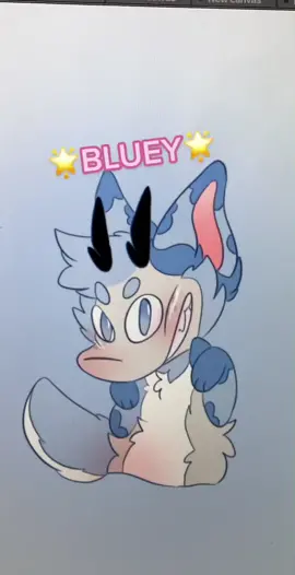 What is the big hype around that bluey guy anyways #art #sketch #comic #trans #puppy #artist #animation #help #bluey 
