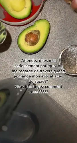 Hormis dans les sushis ou je les mange sans sucre mais sinon les meufs wsh ? #avocat #avocado #avocatsucre #avocado🥑 