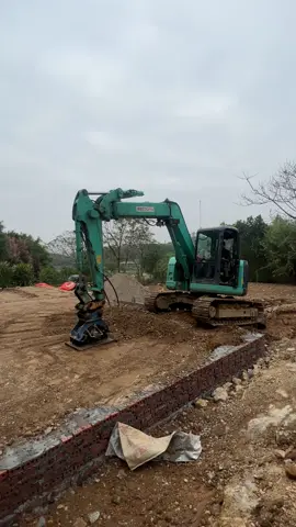 Đầm nền móng cho chùa PHẬT SƠN - NINH BÌNH #xuanmanhvlogs #tiktok #doosan_dx140 #baimayxuc #chua #phatson