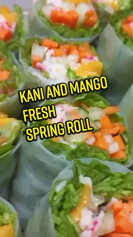 Episode 17 Kani And Mango Fresh Spring Roll with Sriracha Mayonnaise #bullchef44 #KaniAndMangoSpringRoll #KaniAndMango #Springroll #eatsvietnam #eatsjapan #eatsphilippines  #FoodiePH #FoodieTokPH  #fyp #fypage #fypspotted #food #foodrecipe #Foodie #foodieph #cookingph #tiktokcook #tiktokph #tiktokcooking #tiktokphilippines🇵🇭 