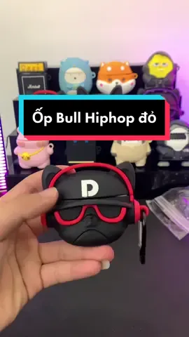 Ốp chó Bull Hiphop đỏ siêu siêu ngầu 😎
