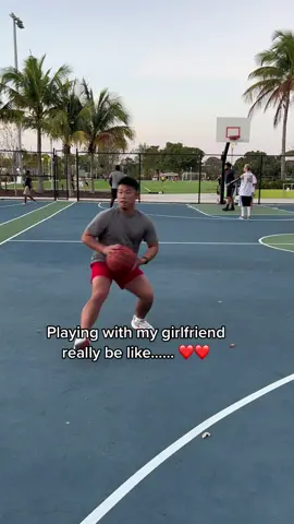 She don’t miss 2 in a row 😏 #fyp #girlfriend #basketball #ballislife 