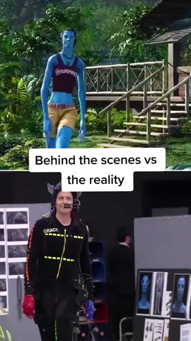 Behind the scenes vs the reality #avatar 