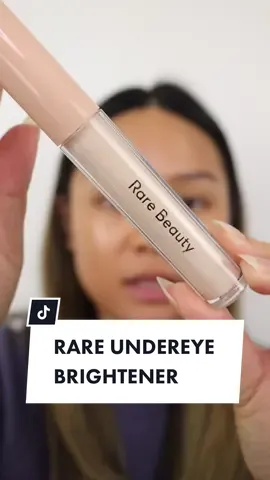 the shade actually worked out!! thank you @Rare Beauty for sending this for me to try 🥰 I’m using the shade ‘light’  — #gifted #rarebeauty #rarebeautyundereyebrightener #rarebeautymakeup #rarebeautyreview #rarebeautybyselena #undereyebrightner 
